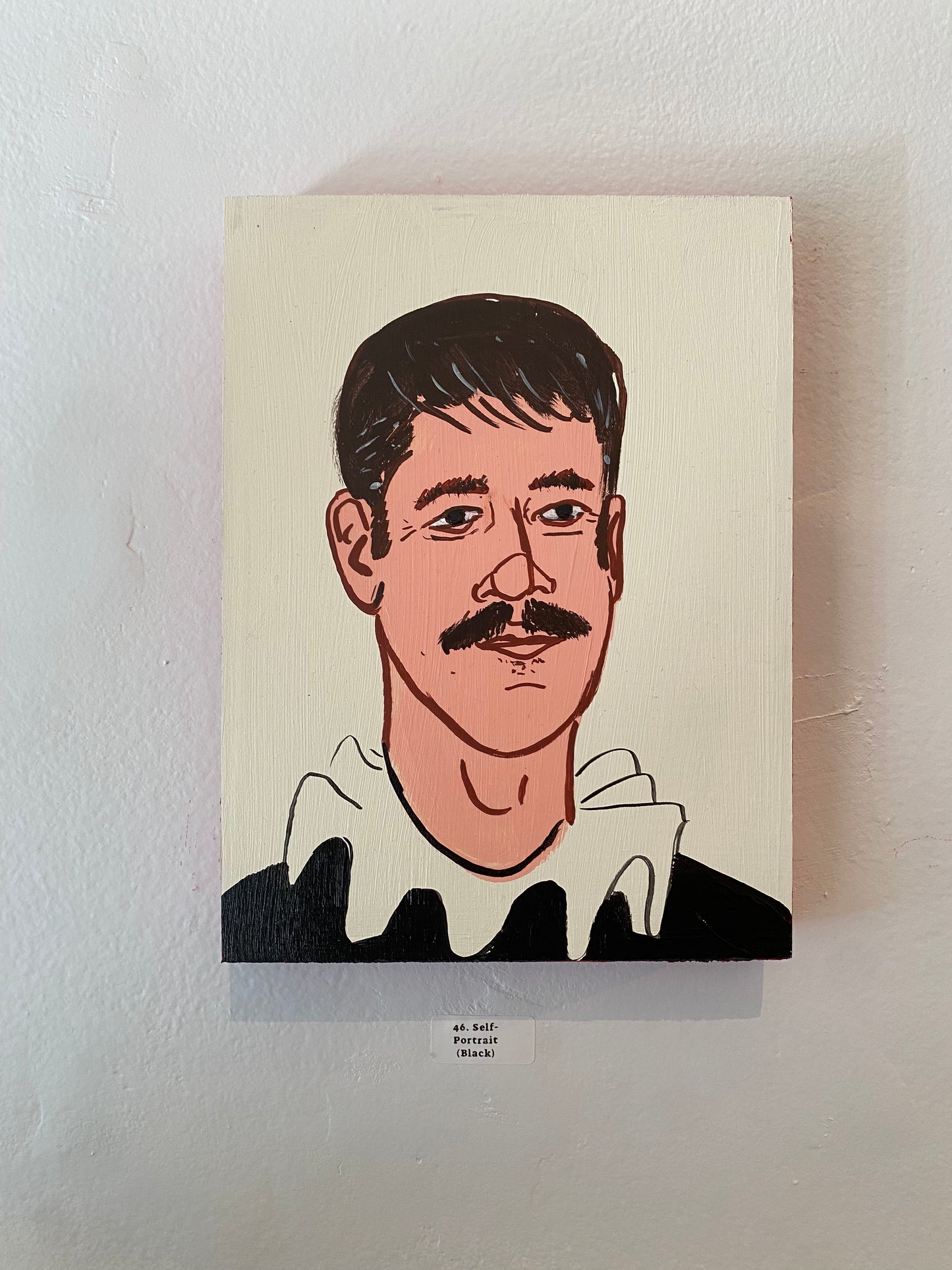 "Self-Portrait (Black)"